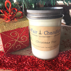 Christmas Tree 7 oz 100% Soy Wax Candle