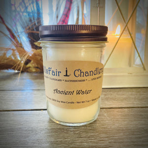 Ancient Water 7 oz 100% Soy Wax Candle