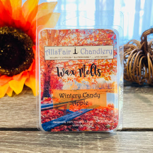 Wintery Candy Apple 2.5 oz 100% Soy Wax Melt