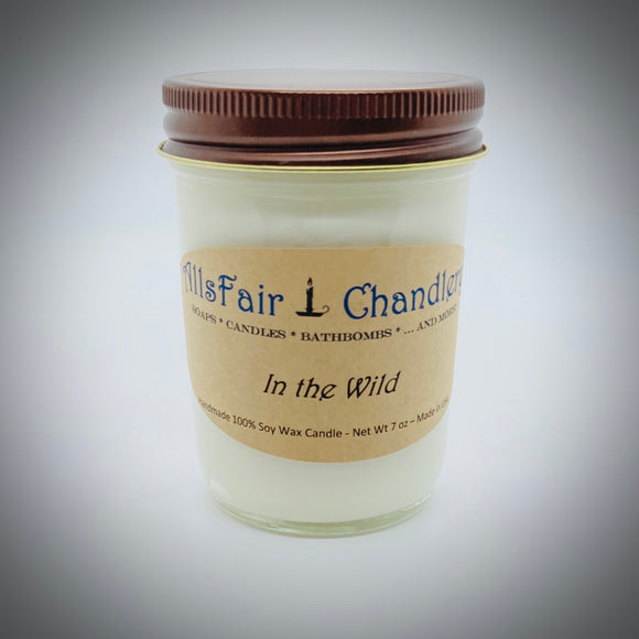 In the Wild 7 oz 100% Soy Wax Candle